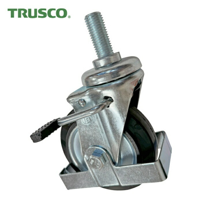 トラスコ TRUSCO TDT250用読み込む巻きφ125 天然ゴムキャスター 自在打ちきり付 (1個) TDT250-FA1125