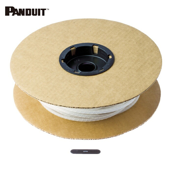 パンドウイット PANDUIT T50F-C スパイラルラッピング ポリエチレン ナチュラル (1巻)｜工具ランド　いたわり館