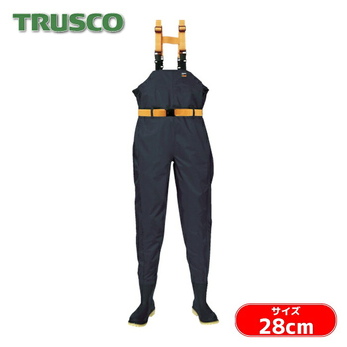 トラスコ TRUSCO ナイロン胴付長靴 3L 28.0cm (1足) TNW-280