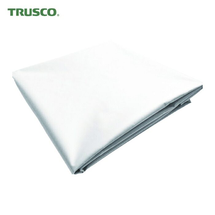 トラスコ TRUSCO ターポリンシート 白いこと 1800X3600 0.35粍厚 (1枚) TPS1836-W