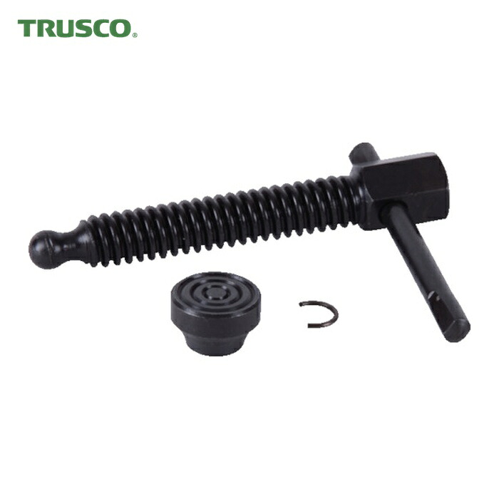 トラスコ TRUSCO シャコジャッキ(バーコ型)300粍 螺旋釘・鳥打ち帽・輪っか (1個) TBC-300E-NCR