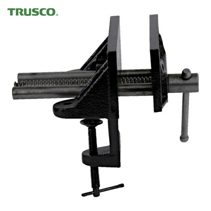 トラスコ TRUSCO 木工用バイス 台上型 幅160mm (1台) TMVU-160