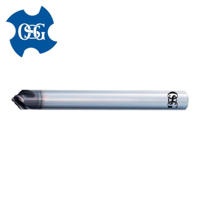 OSG オーエスジー WLS-HSCT-P 1X45X8X100 WXL厚地の外套 面取りカッタ ポジ印字機 ロングシャンク 3刃 先っちょ径1粍 大端径8粍 全長100粍 9200128 (1本)