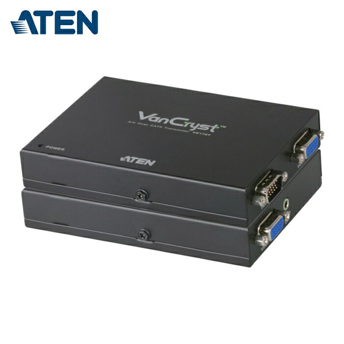 ATEN VE170 ビデオ延長器 VGA / Cat5 (1台)｜工具ランド　いたわり館