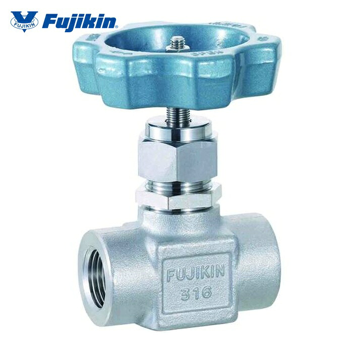 フジキン Fujikin US-127PA-R SUS鋼製ニードルストップバルブUS127PAR (1台)