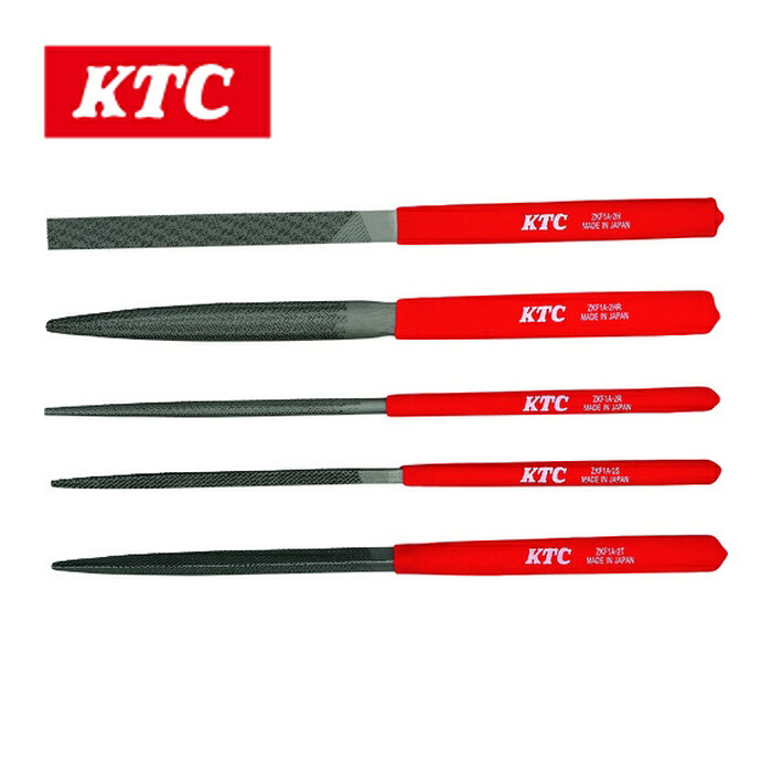 KTC 京都機械工具 TZKF1A05 組ヤスリ(5本組) (1S)