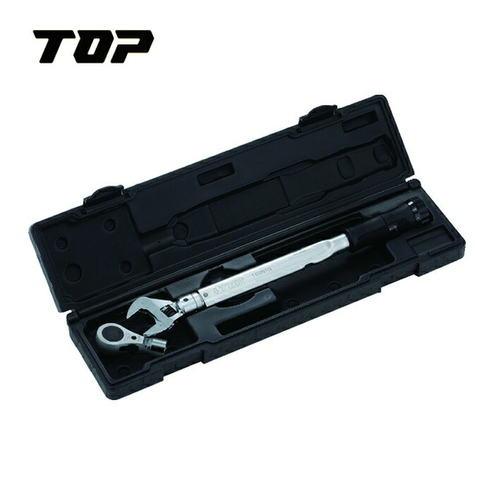 TOP トップ工業 TS-100NTG-N モンキ形/ラチェットN形グリップ付トルクレンチセット (1S)｜工具ランド　いたわり館