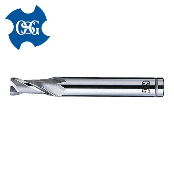 OSG オーエスジー XPM-EDS-16 ハイススクエアエンドミル XPM2刃ショート 刃径16mm 刃長30mm シャンク径16mm 89026 (1本)|工具ランド いたわり館