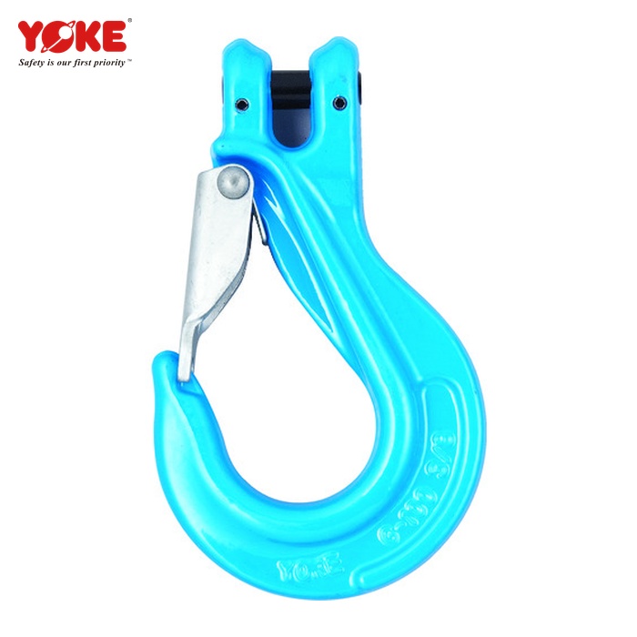 YOKE ヨーク X-043/S-13 G-100 クレビスラッチ付きスリングフック(ピンタイプ) 5.4T (1個)