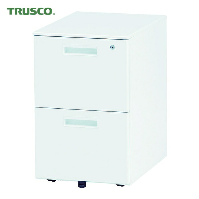 トラスコ TRUSCO 取り合わせ勉強机 手押し車 2段 (1台) TWGN-2