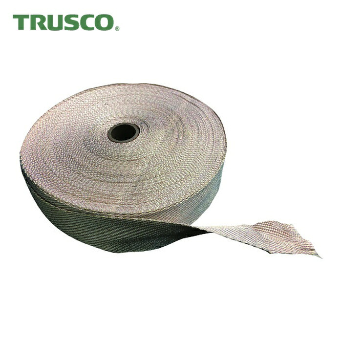 トラスコ TRUSCO シリカテープ(焼成品) 厚み0.8×幅50×30m (1巻) TSTB-0850