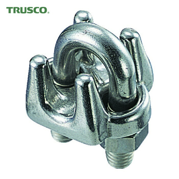 トラスコ TRUSCO ワイヤークリップ ステンレス製 22mm用 (1個入) (1袋) TWC-22