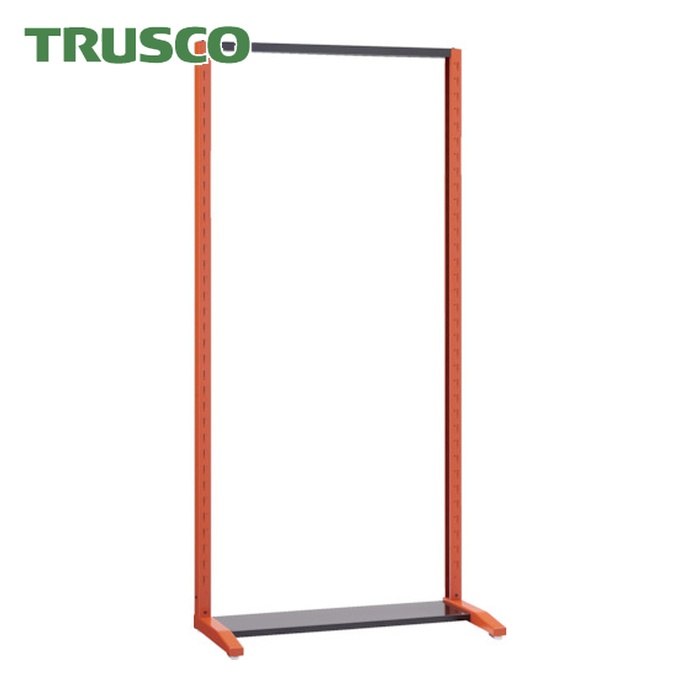 トラスコ TRUSCO UPR型パンチングラック枠のみ H1885 黒オレンジ (1台) UPR-FS19-BK
