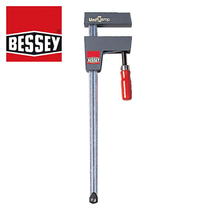 ベッセイ BESSEY UK16 ユニクランプ UK型 締め付け面平行 開き160mm (1丁)