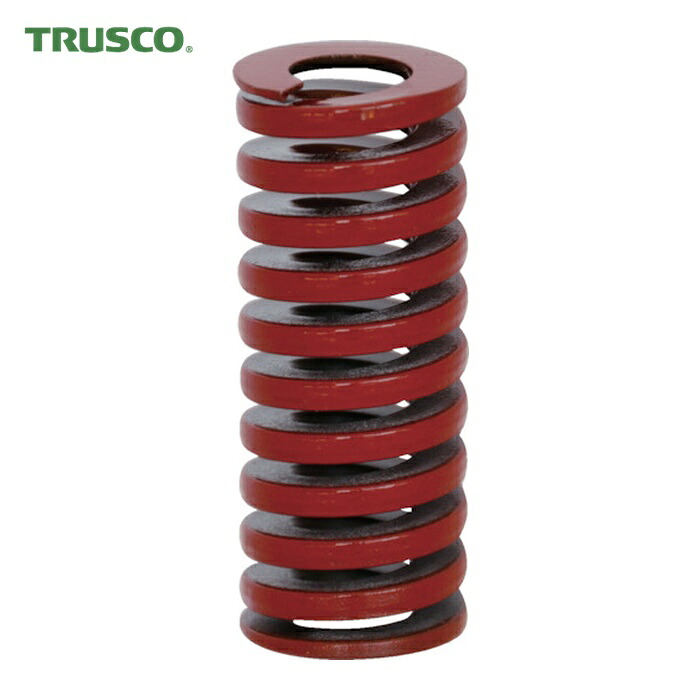 トラスコ TRUSCO 金型用ばね コイルスプリング 中荷重 外径60mm 自由長350mm (1個) T-SSWM60-350