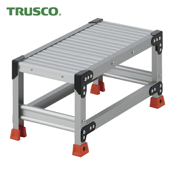 トラスコ TRUSCO 作業用踏台 1段 高さ0.3m 天板300×600 (1台) TSF-1363