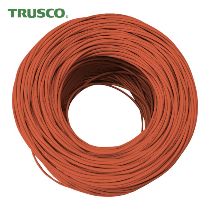 トラスコ TRUSCO ローカルエリアネットワーク有線テレビ 種別6 300m オレンジ色 (1巻) TUTP-CAT6-300OR 電設資材-木材・建築資材・設備