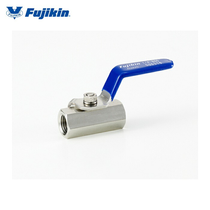 フジキン Fujikin UBV-14E-R ステンレス鋼製3.92MPaミニボール弁20A(3/4) (1個)