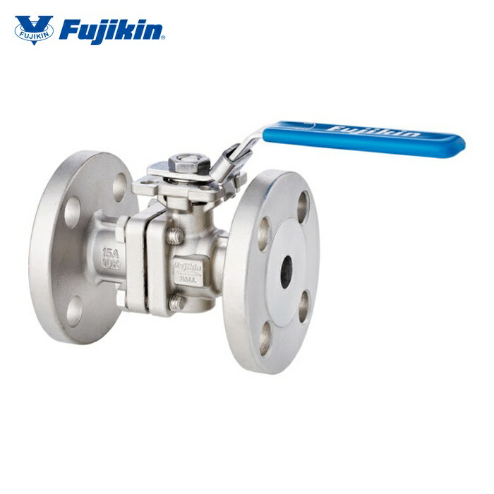 フジキン Fujikin UBV-21-J10R-D-ALX ステンレス鋼製1MPaフランジ式2ピースボール弁15A(1/2) (1個)|工具ランド いたわり館