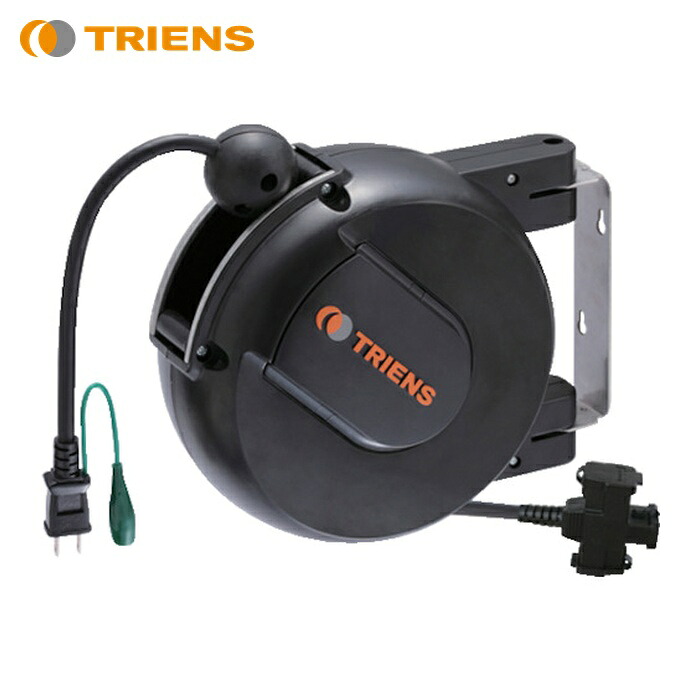 TRIENS 三協リール WCC-306RC コードリール100V 二次側先端電源プラグ仕様 1.25×3心×6m (1台)