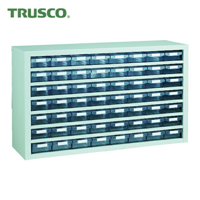 トラスコ TRUSCO 抽き出し社会的単位 1037X307XH605 A1X56 W (1台) VA-87BN