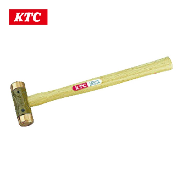 KTC 京都機械工具 UD2-10 銅ハンマ 1ポンド 頭径30mm 頭長88mm 全長330mm (1本)