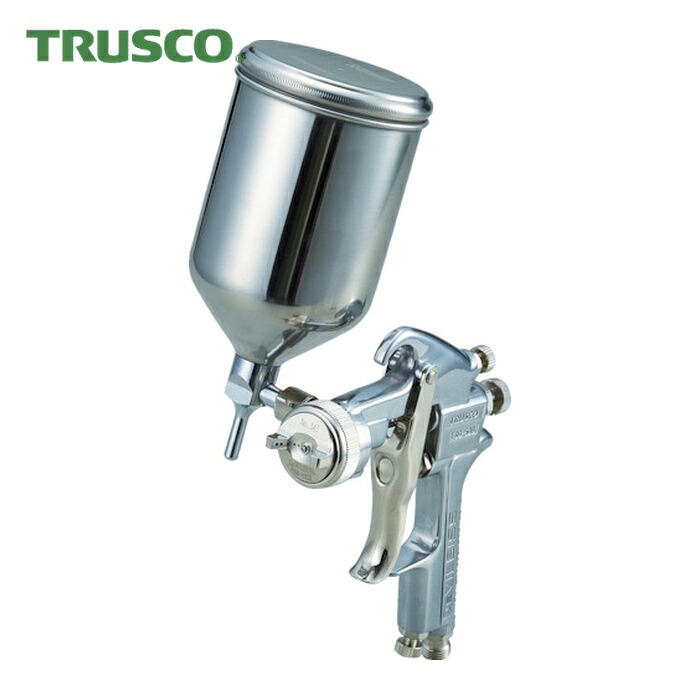 トラスコ TRUSCO スプレーガン重力式 ノズル径Φ1.1 0.4L SUSカップセット (1S) TSG-508G-11SS