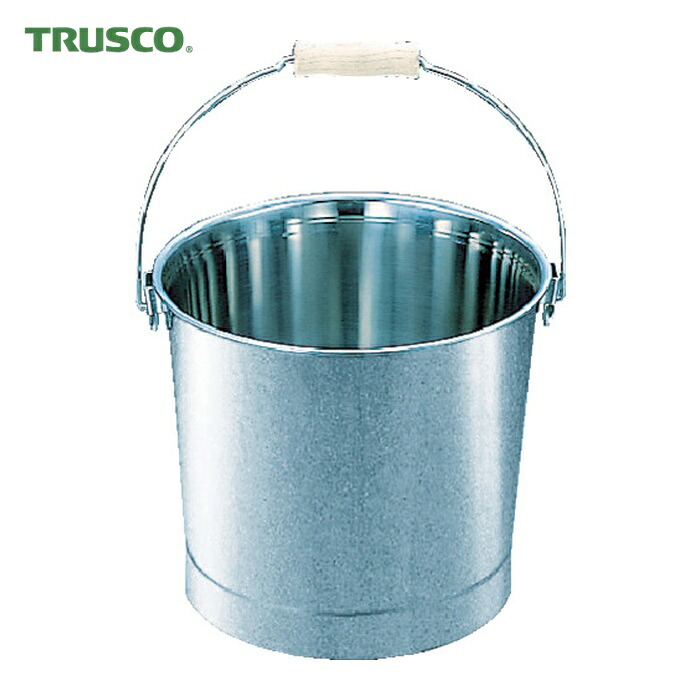 トラスコ TRUSCO ステンレスバケツ 20L 350X280 (1個) TSH-642B｜工具ランド　いたわり館