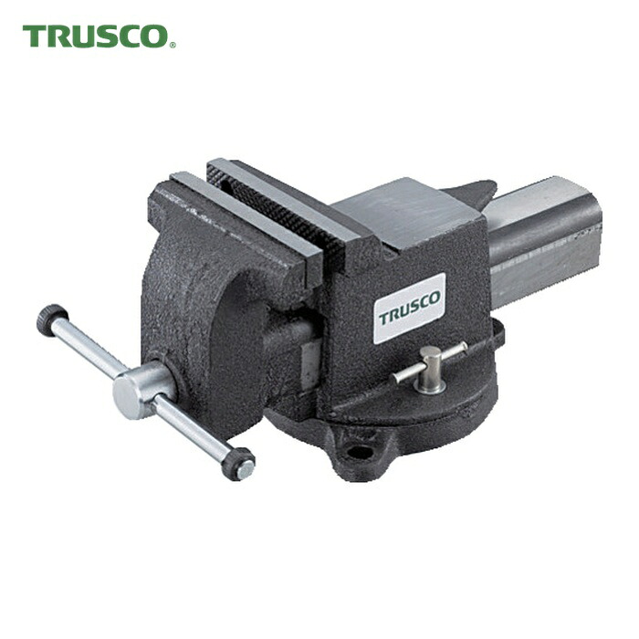 トラスコ TRUSCO 回転させる台付アンビルバイス 300粍 (1台) VRS-300N