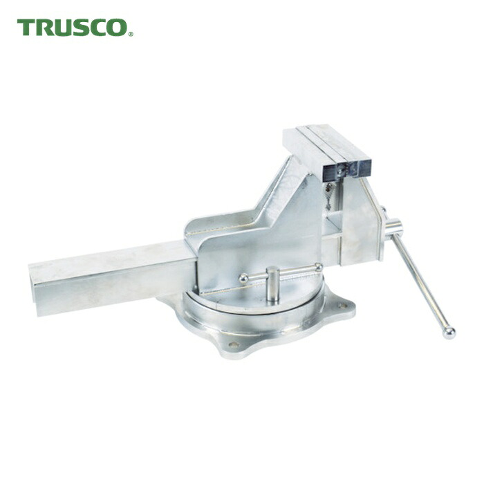 トラスコ TRUSCO ステンレスバイス(回転台付タイプ) (1台) TSUBR-100