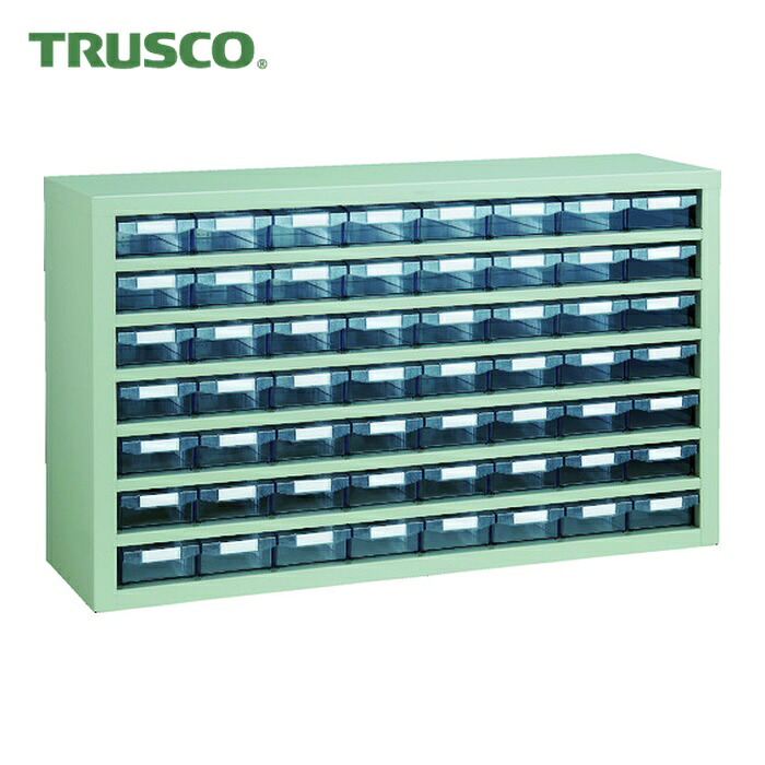 トラスコ TRUSCO 抽き出し社会的単位 1037X307XH605 A1X56 (1台) VA-87B