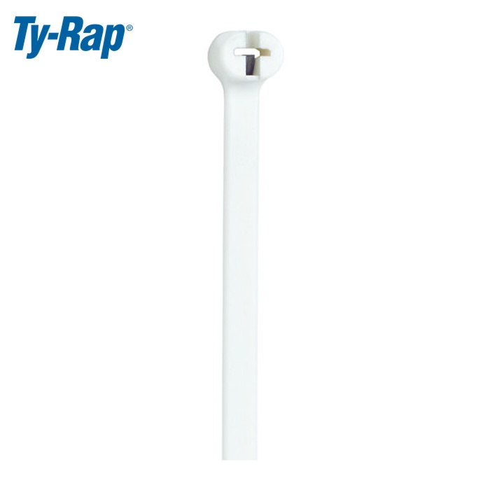 TY-Rap ABB TY25MFR 結束バンド 高性能ケーブルタイ 難燃 白色 幅4.6×長さ186mm 1000本入 (1袋)