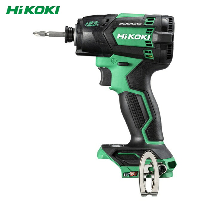 HiKOKI ハイコーキ WHP18DA-NN 18V コードレス静音インパクトドライバ(本体のみ) (1台)