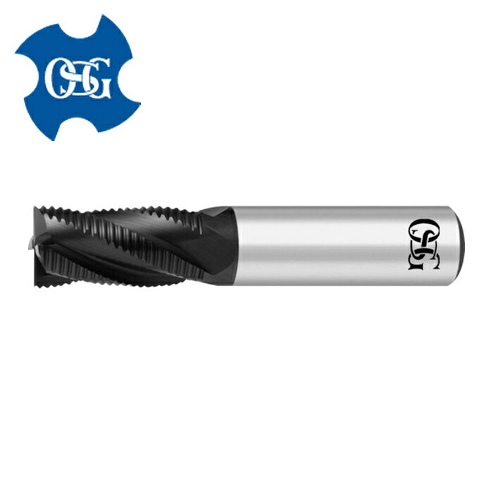 OSG オーエスジー WX-RESF-25 超硬ラフィングエンドミル WXコートラフィング 4刃 刃径25mm 刃長45mm 全長120mm 3016925 (1本)｜工具ランド　いたわり館