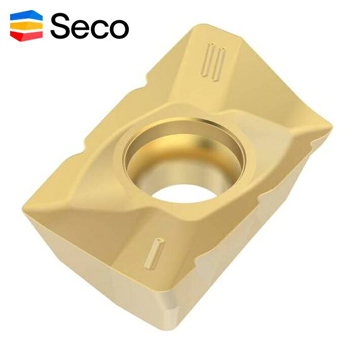 セコ SECO XOMX180608R-M10-CS (F40M) フライス ターボ粉砕機用挟みいれる XOMX18・CS (10個)