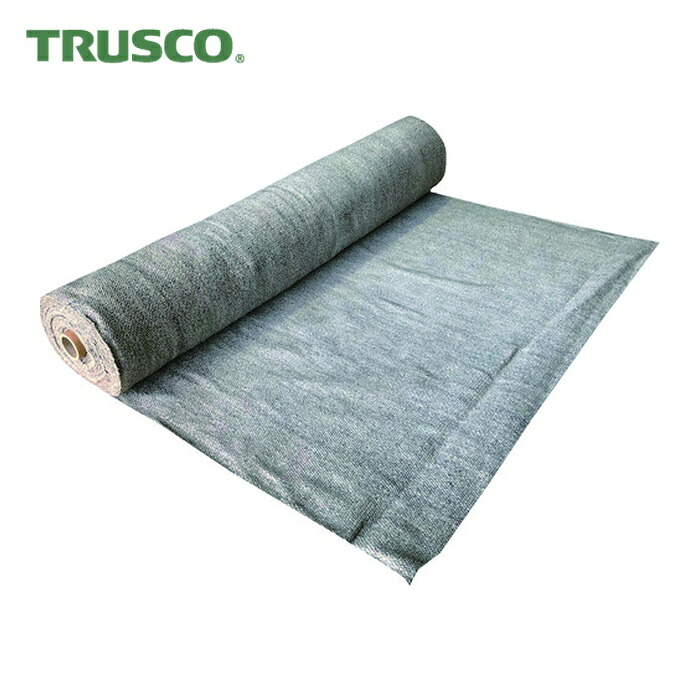トラスコ TRUSCO 毛の荒物熔ける性陶芸焼成クロスロール奥ふかさ2.0X幅1000X10m (1巻) TSCBT-2-10R-A