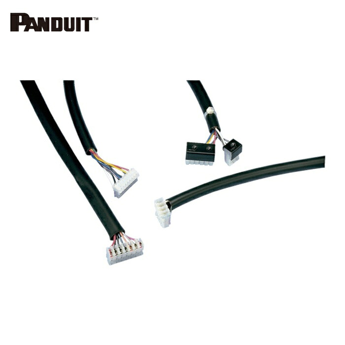 パンドウイット PANDUIT TV105-1M20Y PVCチューブ 黒 (1巻)|工具ランド いたわり館