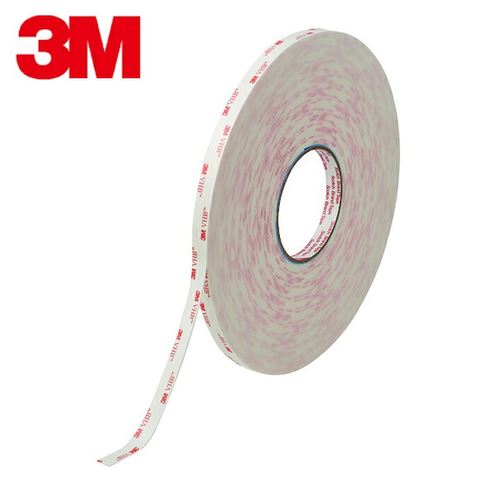 3M スリーエム VHB社会システム用継ぎ合わせる磁気テープ Y-4950 12mmX33m (1巻) Y-4950 12X33 1P