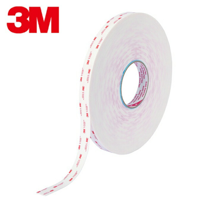 3M スリーエム VHB構造用接合テープ Y-4950 19mmX33m (1巻) Y-4950 19X33 1P