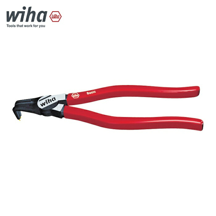 wiha ビーハ Z335J4101 穴用スナップリングプライヤーマジックチップ付先端90° (1丁)