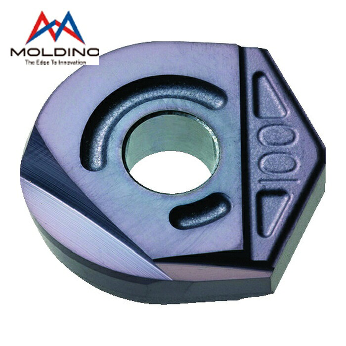 MOLDINO フライス工具 カッタ用チップ ZPFG160 BH200 (2個) ZPFG160 (BH200)｜工具ランド　いたわり館