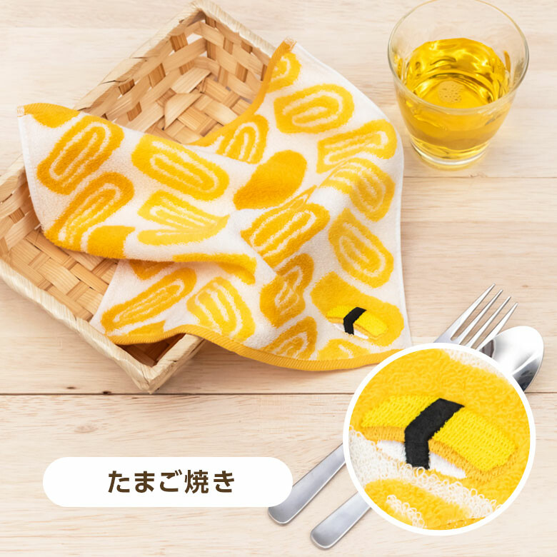 楽天市場】プチギフト 500円 今治ミニタオル たまご焼きタオルハンカチ