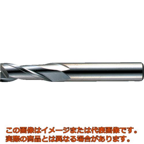 三菱Ｋ　２枚刃汎用　ハイススクエアエンドミルミディアム刃長（Ｍ）８ｍｍ