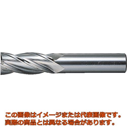 三菱Ｋ　４枚刃センタカット　ハイススクエアエンドミルミディアム刃長（Ｍ）１５ｍｍ
