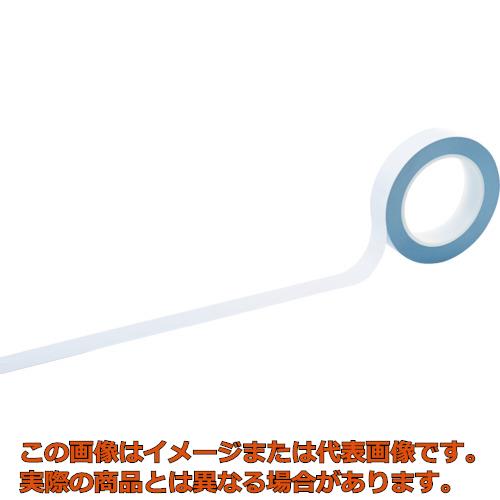緑十字　クリーンルーム用ラインテープ　白　ＨＣＰ－２５Ｗ　２５ｍｍ幅×３３ｍ　ＰＥＴ＋ＰＶＣ