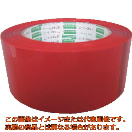 オカモト　ＯＰＰテープ　４８&times;１００　赤｜工具箱　店