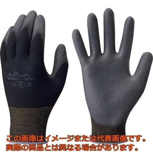 ショーワ　ウレタン背抜き手袋　Ｂ０５００　パ－ムフィット手袋　ブラック　Ｍサイズ