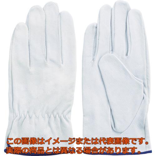 富士グローブ 豚本革手袋(袖口しぼりタイプ) EX-235 白 LL