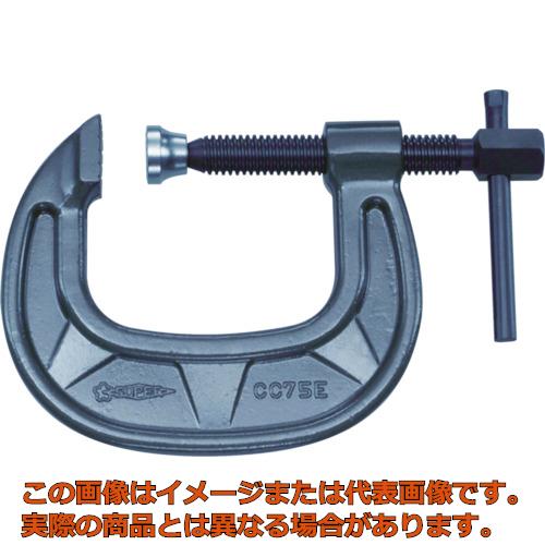 百貨店 シャコジャッキ（Ｃ型）豪然たる広広とした印字機 ７５粍 メタリックグレー焼付ペンキ塗り