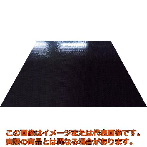 パイオラン ノン横すべり居敷き黒 １１００粍×１１００粍